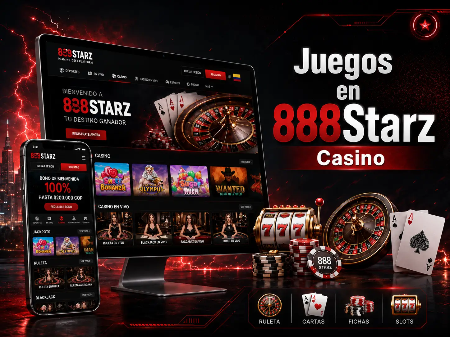 Juegos en 888Starz Casino