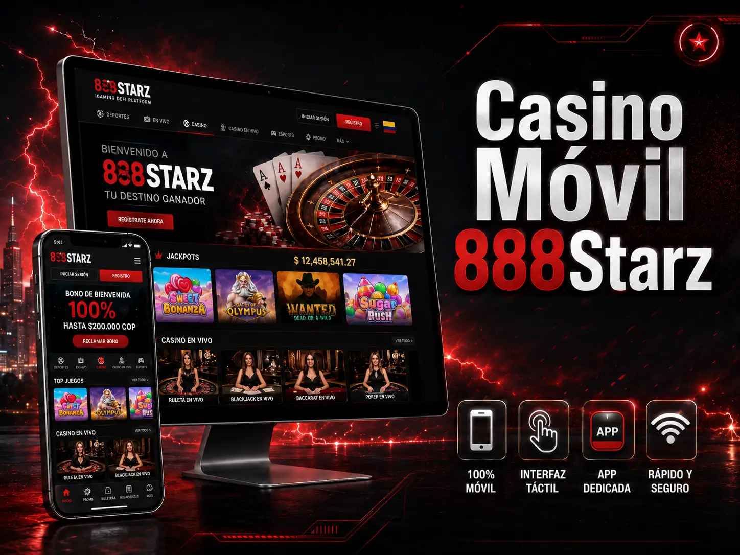 Casino móvil 888Starz